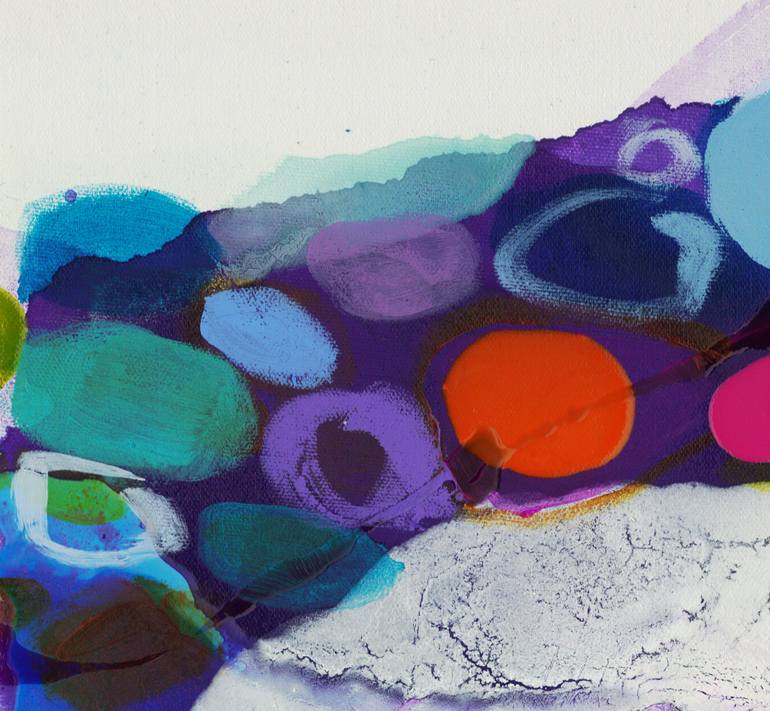 Original Abstract Expressionism Abstract Painting by Claire Desjardins