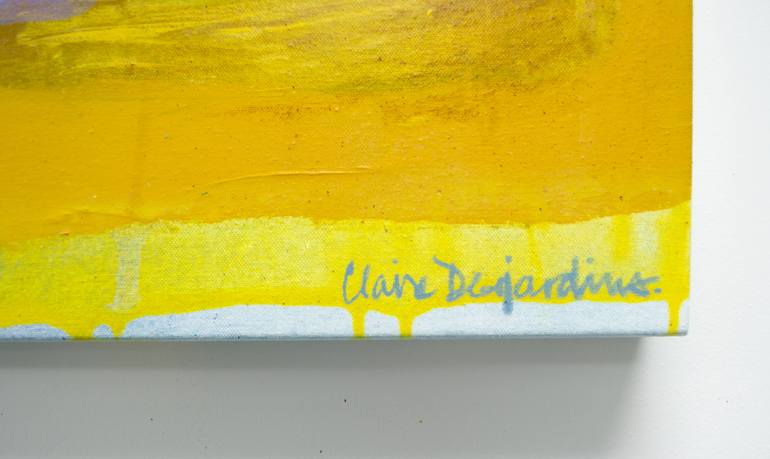 Original Abstract Painting by Claire Desjardins