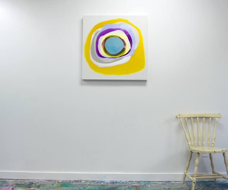 Original Abstract Expressionism Abstract Painting by Claire Desjardins