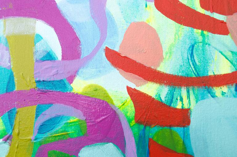 Original Abstract Expressionism Abstract Painting by Claire Desjardins