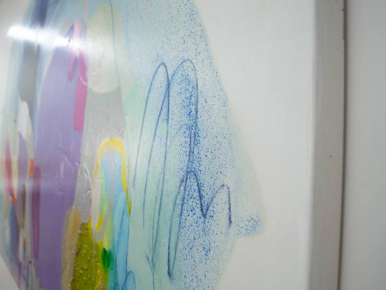 Original Abstract Expressionism Abstract Painting by Claire Desjardins