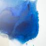Abstract painting by Claire Desjardins - from the right