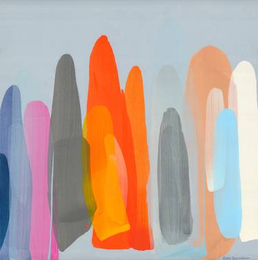 Original Abstract Paintings by Claire Desjardins
