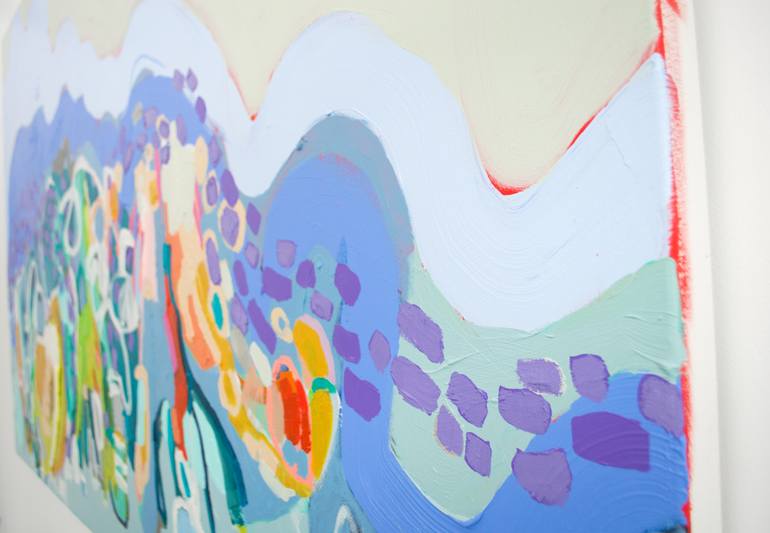 Original Abstract Expressionism Abstract Painting by Claire Desjardins