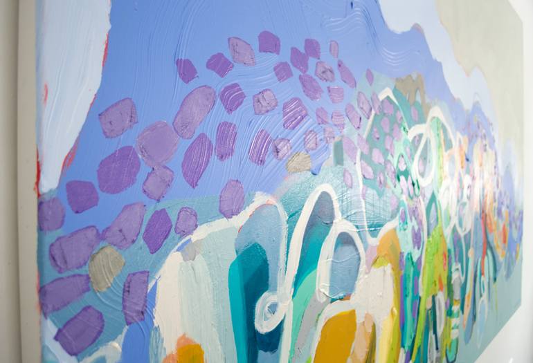 Original Abstract Expressionism Abstract Painting by Claire Desjardins