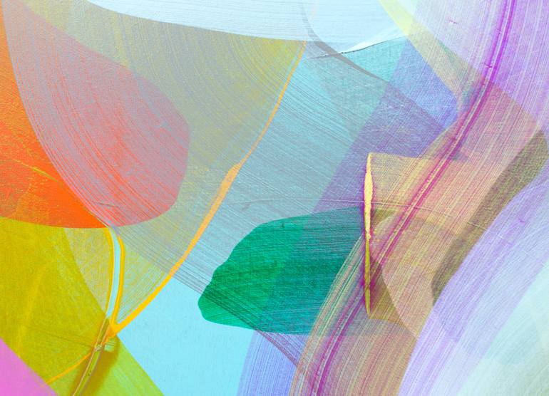 Original Abstract Expressionism Abstract Painting by Claire Desjardins