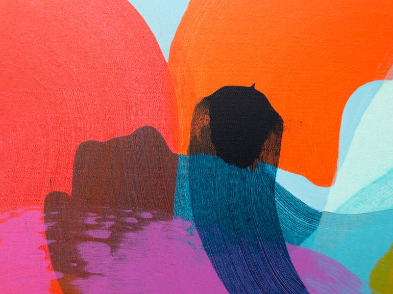 Original Abstract Expressionism Abstract Painting by Claire Desjardins