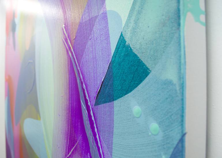 Original Abstract Expressionism Abstract Painting by Claire Desjardins