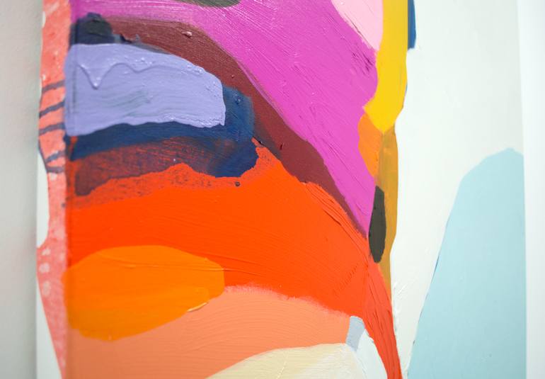 Original Abstract Expressionism Abstract Painting by Claire Desjardins