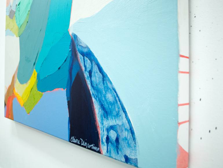 Original Abstract Expressionism Abstract Painting by Claire Desjardins