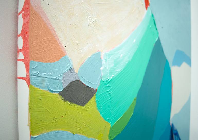 Original Abstract Expressionism Abstract Painting by Claire Desjardins