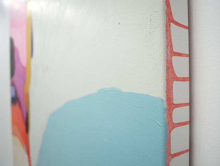 Original Abstract Expressionism Abstract Painting by Claire Desjardins