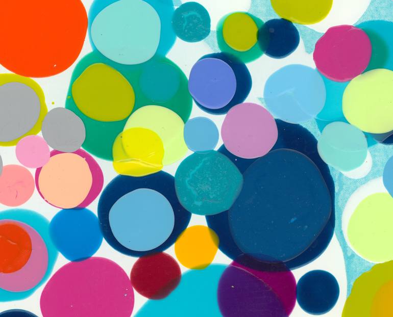 Original Abstract Expressionism Abstract Painting by Claire Desjardins