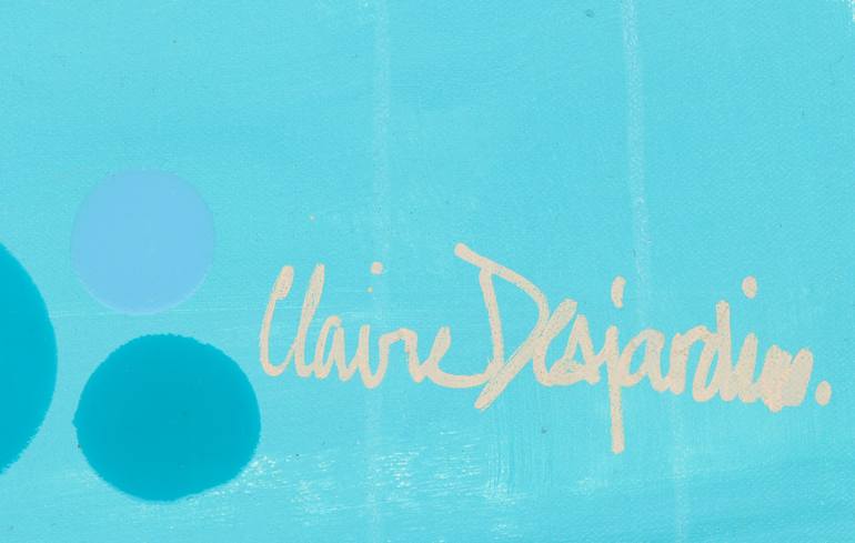 Original Abstract Expressionism Abstract Painting by Claire Desjardins