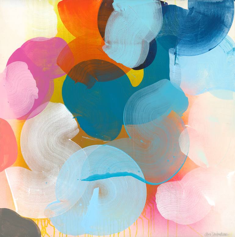Original Abstract Expressionism Abstract Paintings by Claire Desjardins