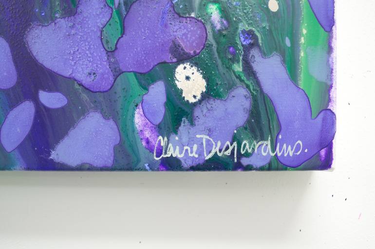 Original Abstract Painting by Claire Desjardins