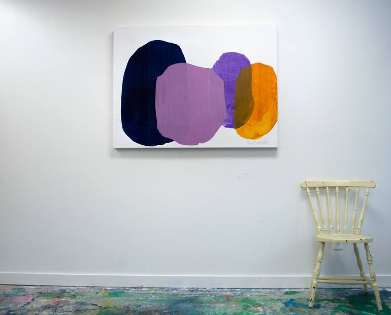 Original Abstract Expressionism Abstract Painting by Claire Desjardins