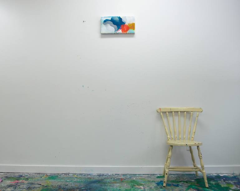 Original Abstract Expressionism Abstract Painting by Claire Desjardins