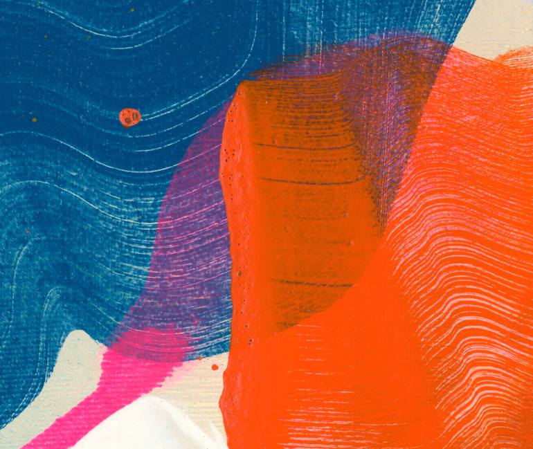 Original Abstract Expressionism Abstract Painting by Claire Desjardins