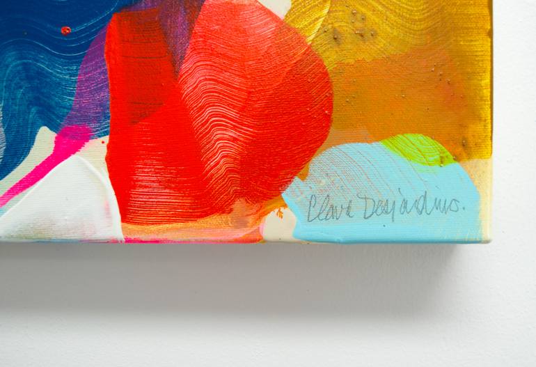 Original Abstract Expressionism Abstract Painting by Claire Desjardins