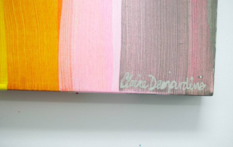 Original Abstract Expressionism Abstract Painting by Claire Desjardins