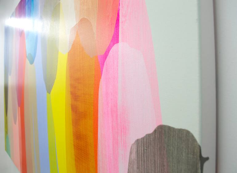 Original Abstract Expressionism Abstract Painting by Claire Desjardins