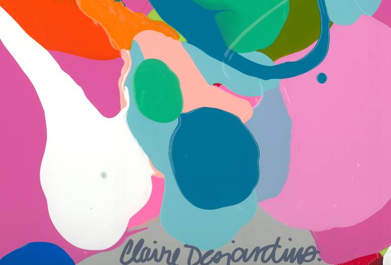 Original Abstract Expressionism Abstract Painting by Claire Desjardins