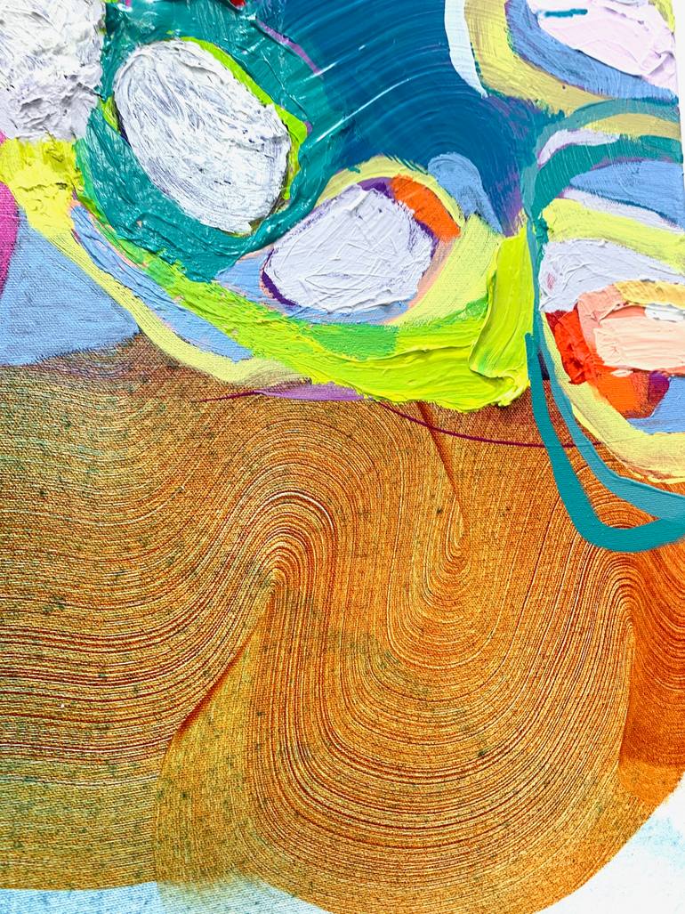 Original Abstract Expressionism Abstract Painting by Claire Desjardins