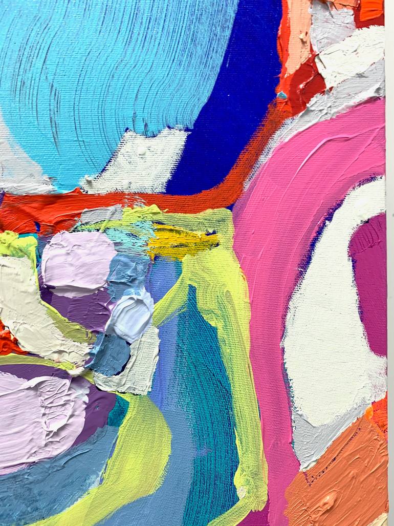 Original Abstract Expressionism Abstract Painting by Claire Desjardins
