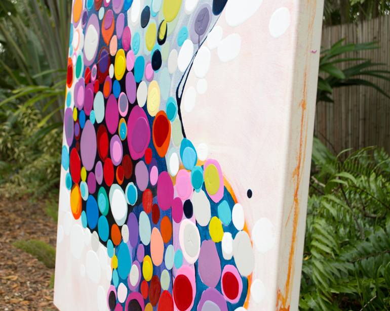 Original Abstract Expressionism Abstract Painting by Claire Desjardins