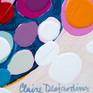 Abstract painting by Claire Desjardins - signature