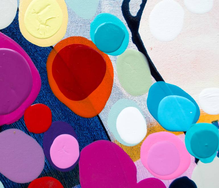 Original Abstract Expressionism Abstract Painting by Claire Desjardins