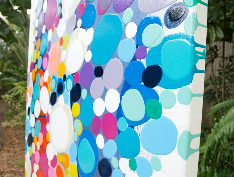 Original Abstract Expressionism Abstract Painting by Claire Desjardins