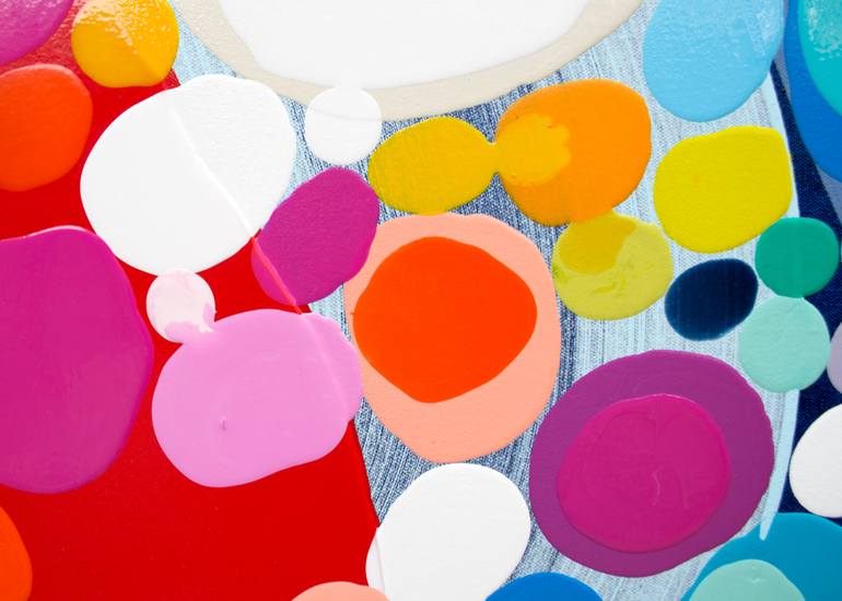 Original Abstract Expressionism Abstract Painting by Claire Desjardins