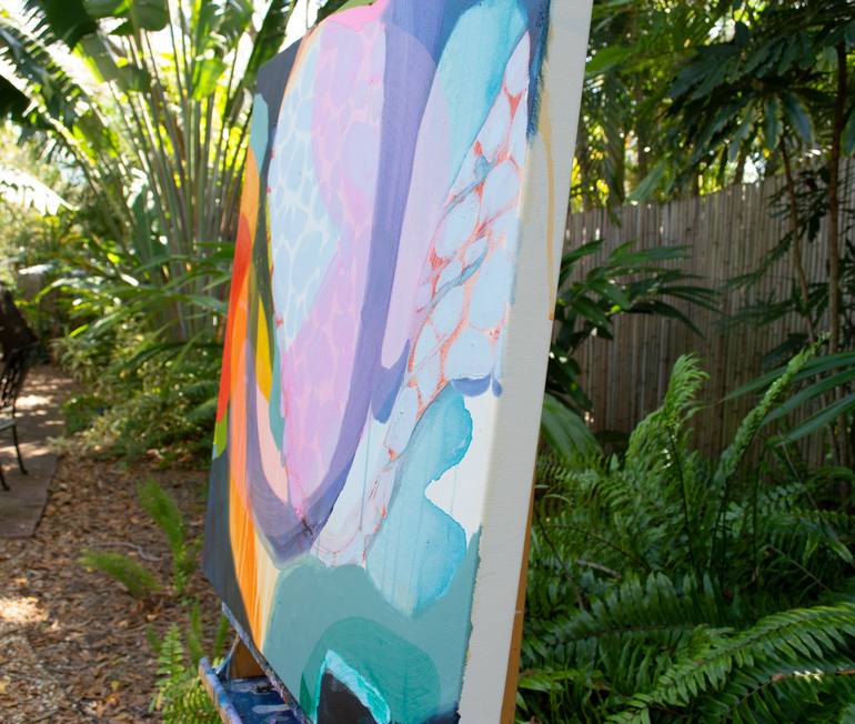 Original Abstract Expressionism Abstract Painting by Claire Desjardins