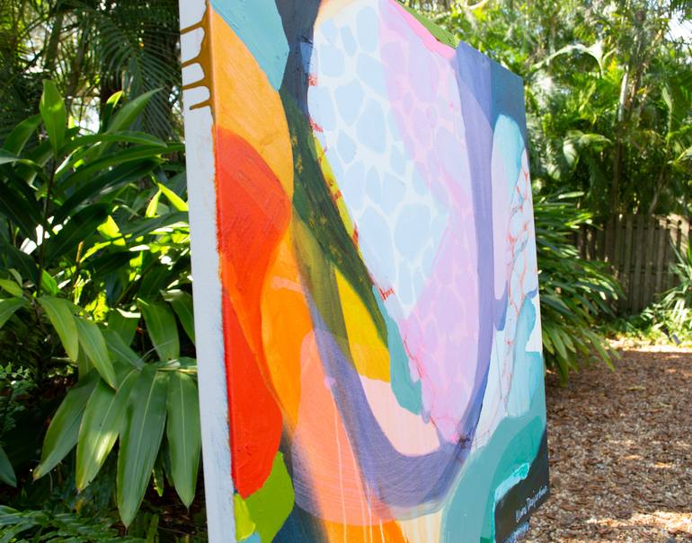 Original Abstract Expressionism Abstract Painting by Claire Desjardins