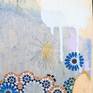 Abstract painting by Claire Desjardins - detail #3