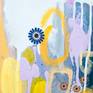 Abstract painting by Claire Desjardins - detail #2
