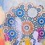 Abstract painting by Claire Desjardins - signature