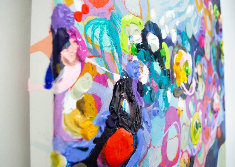 Original Abstract Expressionism Abstract Painting by Claire Desjardins