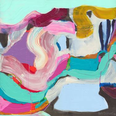 Original Abstract Expressionism Abstract Paintings by Claire Desjardins