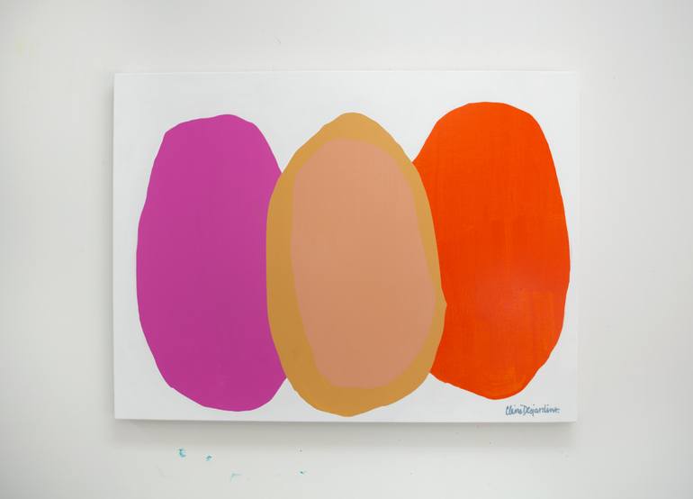 Original Abstract Expressionism Abstract Painting by Claire Desjardins