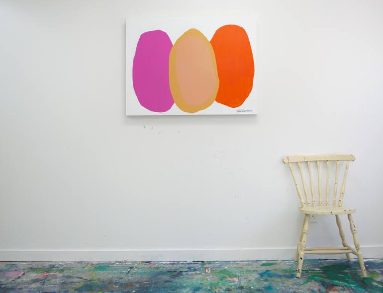 Original Abstract Expressionism Abstract Painting by Claire Desjardins