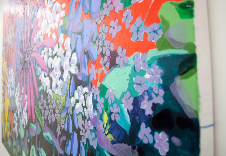 Original Abstract Expressionism Abstract Painting by Claire Desjardins