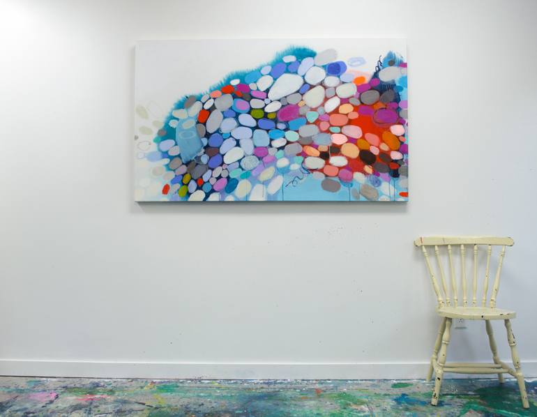 Original Abstract Expressionism Abstract Painting by Claire Desjardins