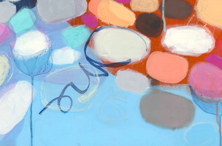 Original Abstract Expressionism Abstract Painting by Claire Desjardins