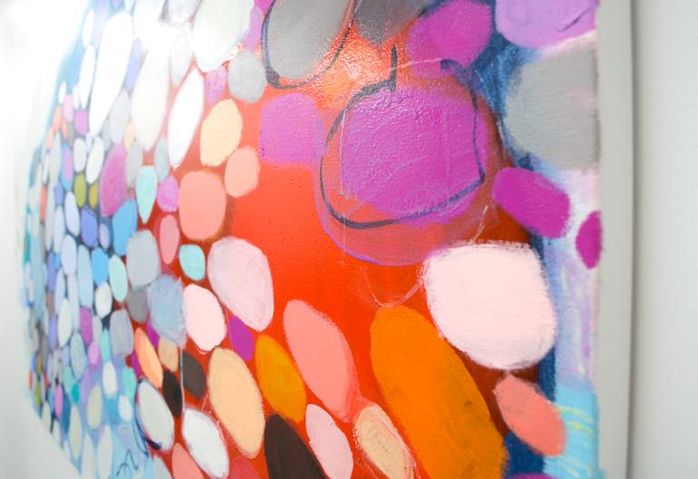 Original Abstract Expressionism Abstract Painting by Claire Desjardins