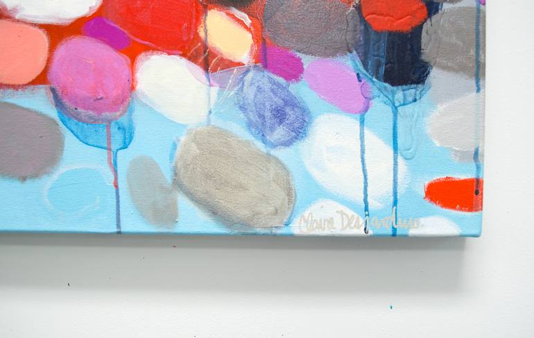 Original Abstract Expressionism Abstract Painting by Claire Desjardins