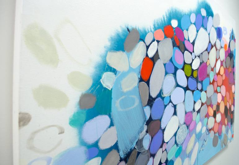 Original Abstract Expressionism Abstract Painting by Claire Desjardins