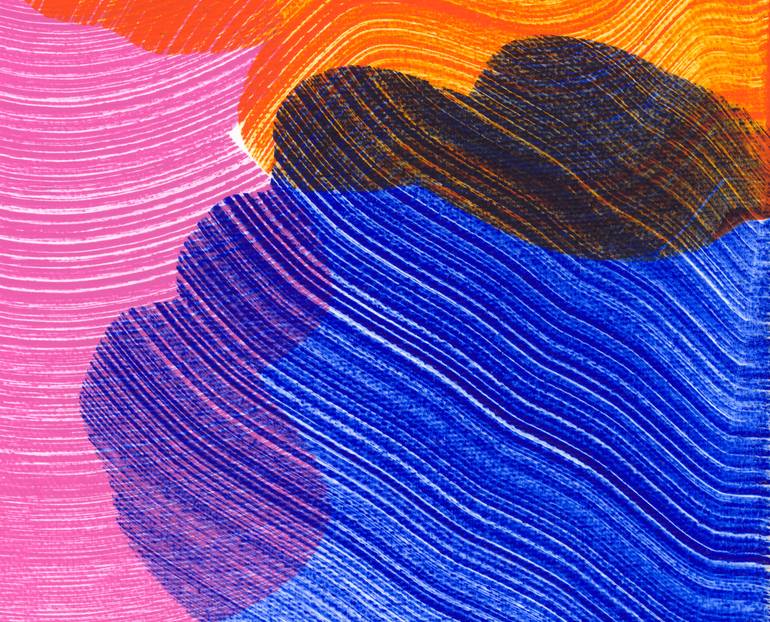 Original Abstract Expressionism Abstract Painting by Claire Desjardins